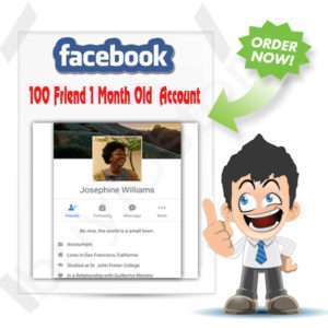 Buy 100 Friend 1 Month Old Facebook Account